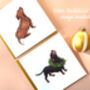Dachshund Tan 'Happy Howlidays' Christmas Card, thumbnail 3 of 4