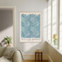 William Morris Light Blue Marigold Art Print, thumbnail 2 of 3