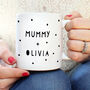Personalised Mummy / Daddy + Name Ceramic Mug, thumbnail 4 of 5