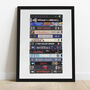 36th Birthday Personalised Print, Films Of 1988, thumbnail 6 of 9