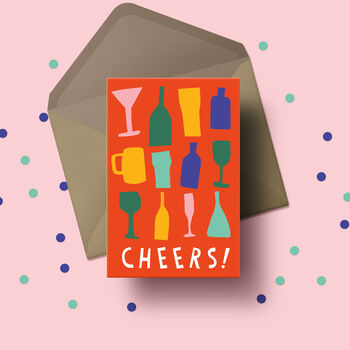 Cheers Boozy Birthday Card, 2 of 4