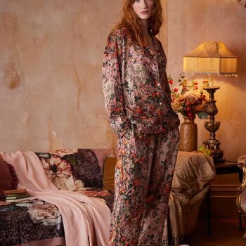 Nocturnal Garden Pyjamas Pink Lady, 2 of 9