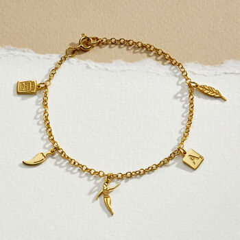 Personalised Dinky Story Five Charm Bracelet, 2 of 10