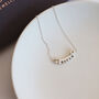 Banner Word Necklace *Any Word You Want, thumbnail 5 of 7