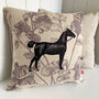 Vintage Equestrian Horse Cushion Cover, thumbnail 2 of 7