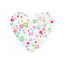 Personalised 18th Birthday Button Heart, thumbnail 3 of 4