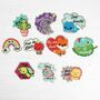 Elephant Embroidery Kit, Sewing Kit, Embroidered Patch, thumbnail 8 of 8