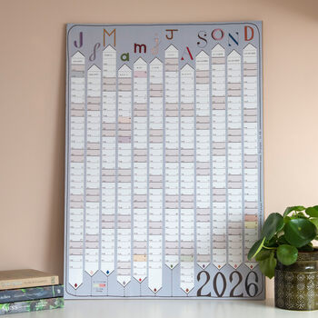 2026 Year Planner A1 Colour Wall Calendar, 2 of 7