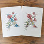 X Is For Xeranthemum Initial Print, Personalised, thumbnail 2 of 6
