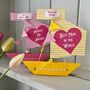 Personalised Mother's Day Sail Boat Card, thumbnail 6 of 7