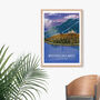 Waterton Lakes National Park Canada Travel Poster Print, thumbnail 4 of 8