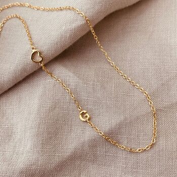Asymmetric Initial Necklace, 2 of 3