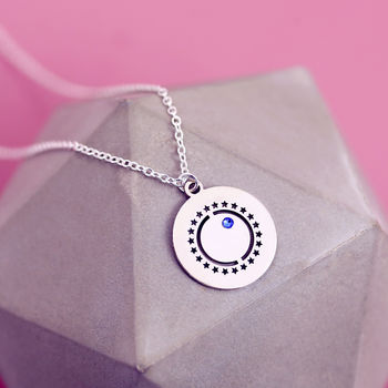 Personalised Phases Of The Moon Necklace, 9 of 12