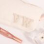 Personalised Cosmetic Make Up Bags With Pearl Letters, thumbnail 4 of 12