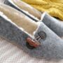 Felt Ballerina Slippers With Toggle, thumbnail 2 of 6