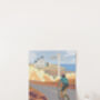 Lands End To John O'groats Cycling Travel Poster Print, thumbnail 2 of 8