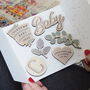 Personalised Magnet New Baby Letterbox Gift Card, thumbnail 2 of 6