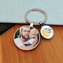 Personalised 'Moon And Back' Photo Keyring, thumbnail 1 of 4