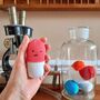 Crocheted Pill Rattle Science Soft Toy, thumbnail 2 of 7