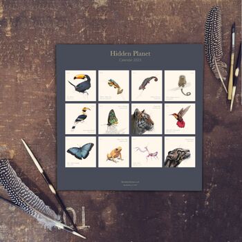 Hidden Planet 2023 Calendar, 2 of 6