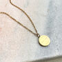 Rich Tea British Biscuit Necklace, thumbnail 1 of 2