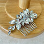 Delicate Silver Hair Comb, thumbnail 3 of 4