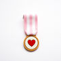 Handmade Heart Medal, thumbnail 5 of 11