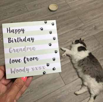 Personalised Pets Birthday Card, 4 of 4