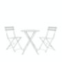 Small Bistro Set In Chalk, thumbnail 2 of 2