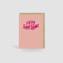 Fifty Something Peach Birthday Card, thumbnail 1 of 4