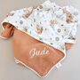 Personalised Wildflower Organic Muslin Baby Blanket, thumbnail 12 of 12