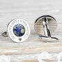 Personalised 'Of All The Daddy's…' Silver Cufflinks, thumbnail 2 of 4