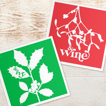 Holly And Ivy Christmas Card, 3 of 3