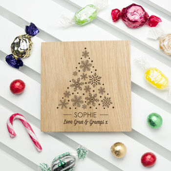 Personalised Christmas Photo Cube, 5 of 12