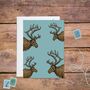 Reindeer Christmas Card, thumbnail 1 of 5