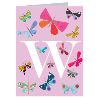 Mini W For Wings Card, 2 of 5