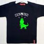 Personalised Roaring Dinosaur Babygrow/Child T Shirt, thumbnail 1 of 12