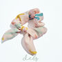 Summer Pastel Scrunchies With Bow, thumbnail 2 of 9