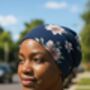 Chemo Turban For Women – Soft Cotton Cancer Headwear Beanie Hat And Scarf Alternative, thumbnail 5 of 5