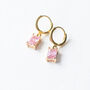 Pink Glass Earrings, thumbnail 1 of 11