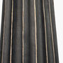 Black Wash Mango Wood Textured Cone Table Lamp, thumbnail 4 of 8