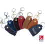 Handmade Personalised Leather Keyring Made In Britain Boxed, thumbnail 1 of 6