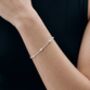 Enso 925 Sterling Silver Bracelet, thumbnail 4 of 6