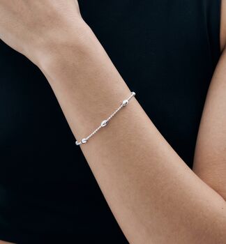 Enso 925 Sterling Silver Bracelet, 4 of 6