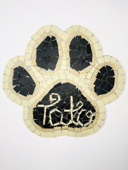 Personalised Pet Paw Print Keepsake Decoration, 6 of 8