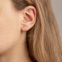 Celeste Huggie Hoops, thumbnail 1 of 2