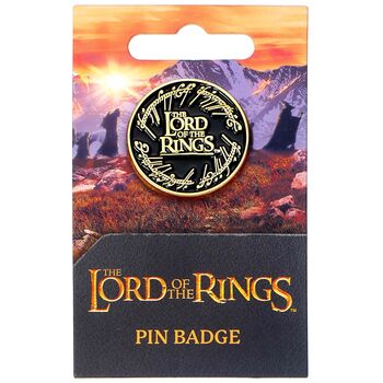 The Lord Of The Rings Logo Pin Badge, 2 of 2