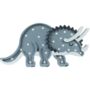 Triceratops Handmade Dinosaur Lamp, thumbnail 3 of 4