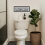 Nice Bum Framed Typography Print, thumbnail 9 of 12