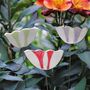 Set Of Three Or Five Personalised Flower Pot Stakes, thumbnail 2 of 9